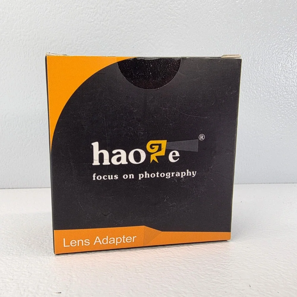 Haoge Manual Lens Mount Adapter Nikon F/AI/AIS/D Lens Nikon Z Mount Camera Z6 Z7